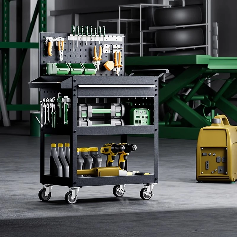 Hand Tools Maintenance Workshop - Workshop maintenance tool cart, auto repair