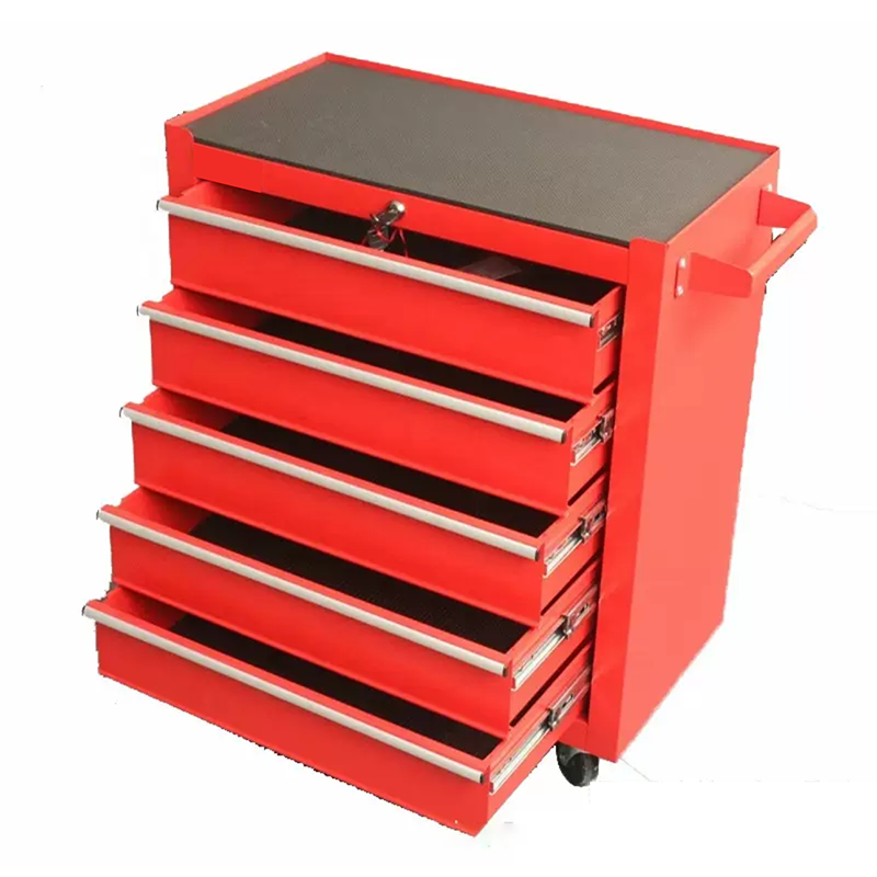 Tools Trolley For Workshop - 5 Drawer Storage Tool Box Trolley