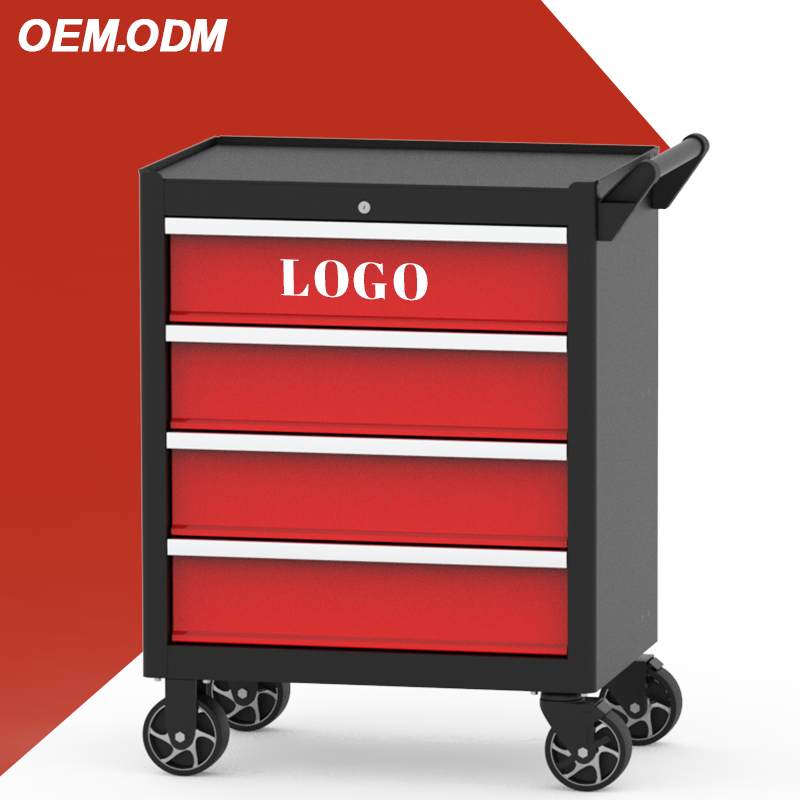 China OEM Wholesale 4 Drawer R - Tools Trolley For Workshop 评论和价格