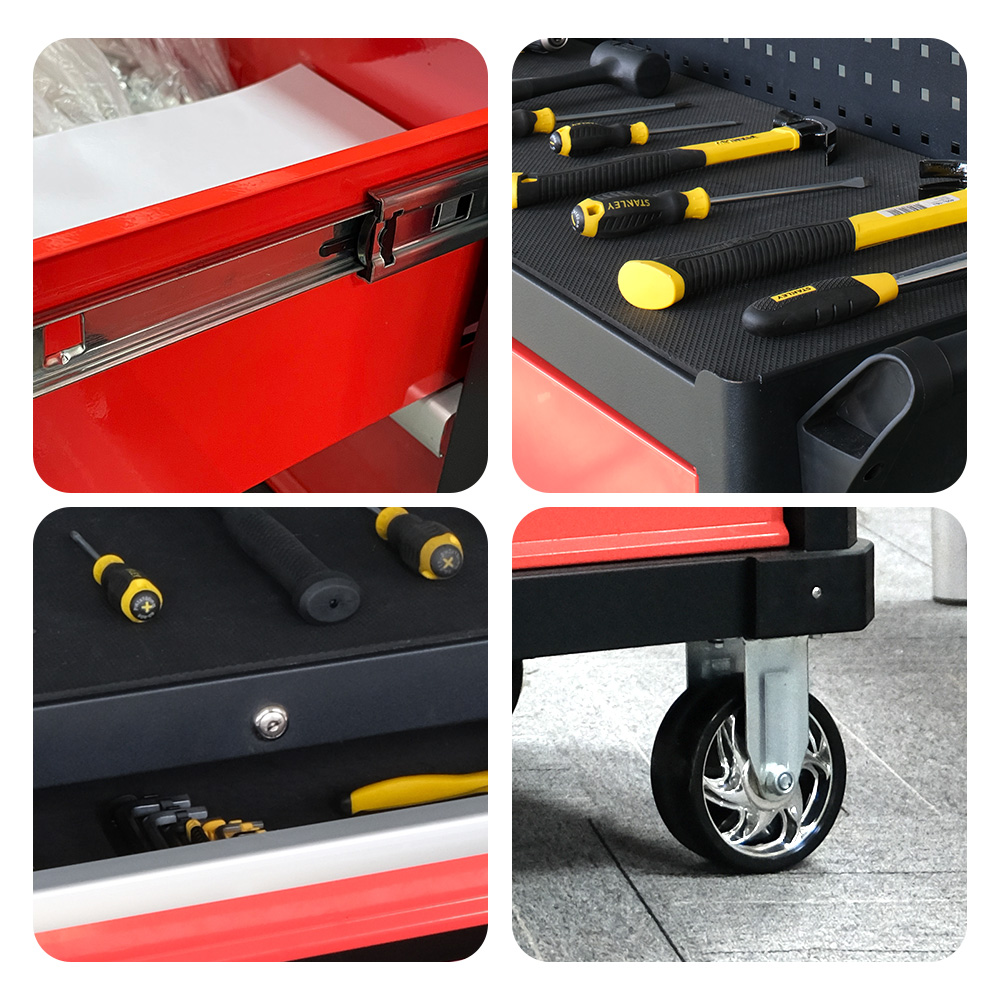 China OEM Wholesale 4 Drawer R - Tools Trolley For Workshop 评论和价格