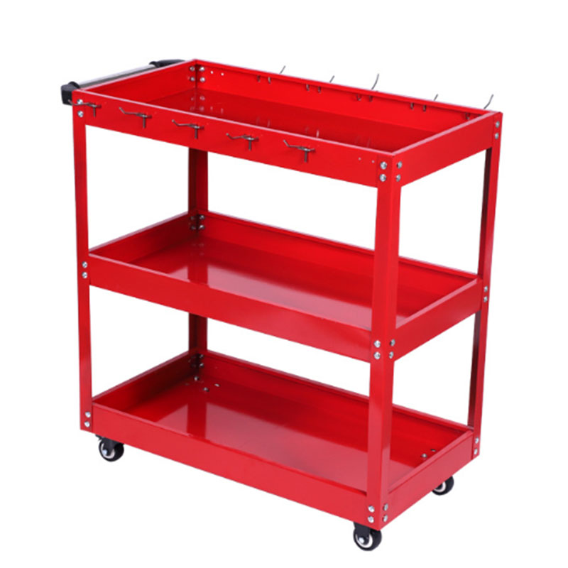3 Tier Rolling Tool Cart Heavy - Tools Trolley For Workshop 评论和价格