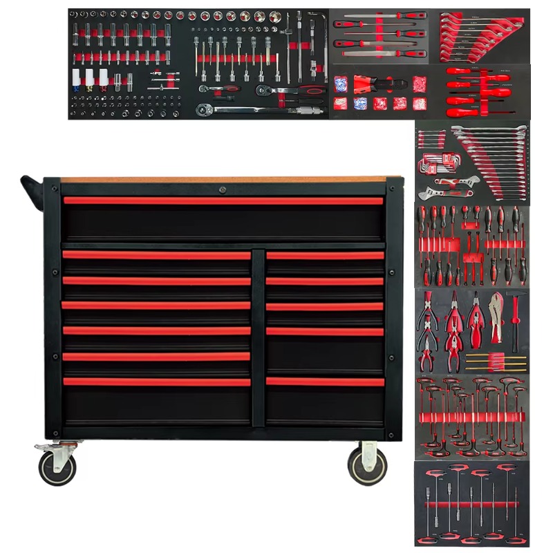 12 Drawers 471pcs Tool Kit Aut - Tools Trolley For Workshop 评论和价格