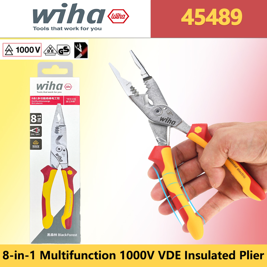 Genuine Wiha 45489 8‑in‑1 Mult - Tools Vn 评论和价格