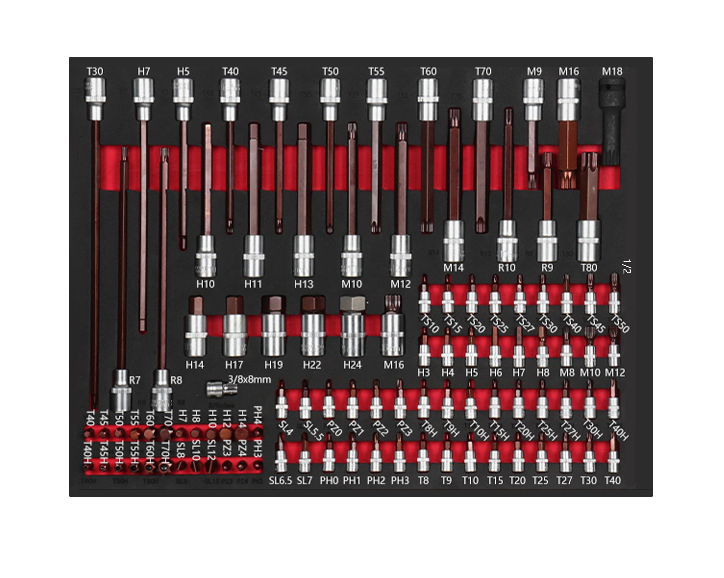 102PCS EVA Foam 1/2