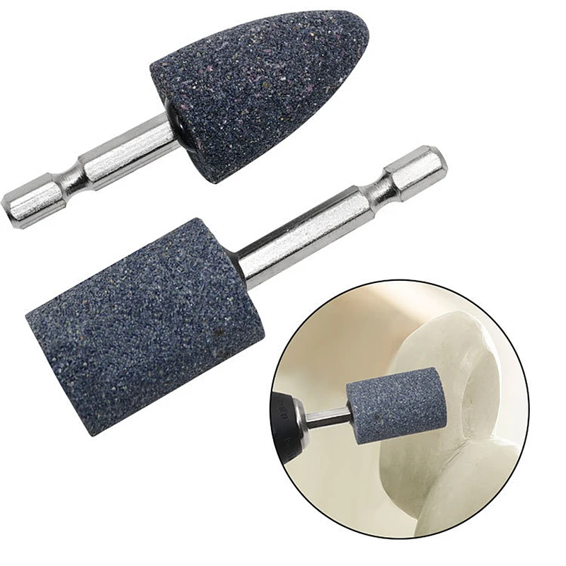 2Pcs Hexagonal Shank Grinding  - Sharpening Stone Whetstone 评论和价格