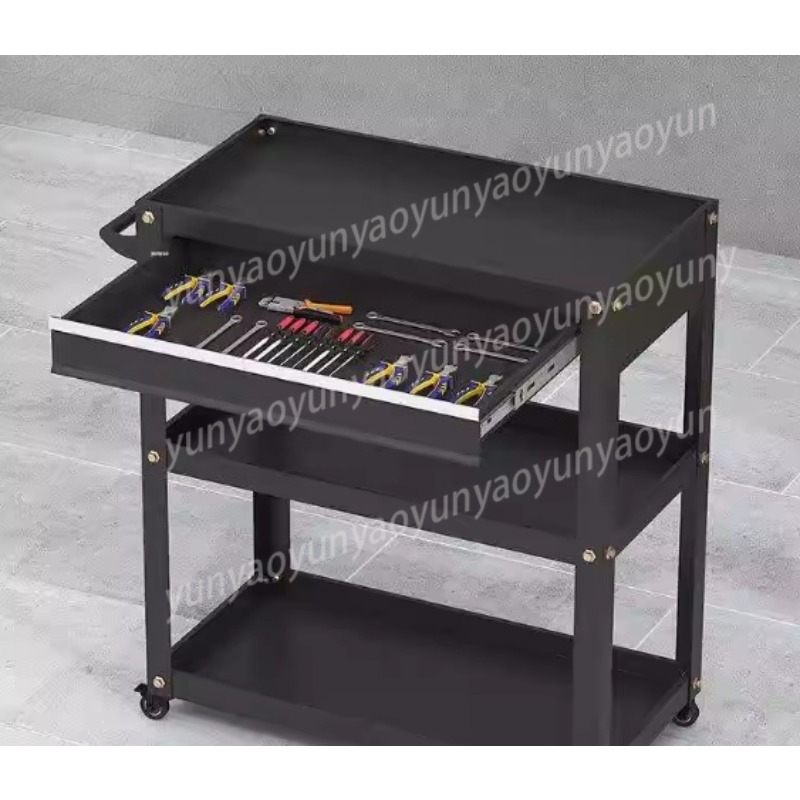 Heavy Duty 3 Tier Rolling Cart - Tools Trolley For Workshop 评论和价格
