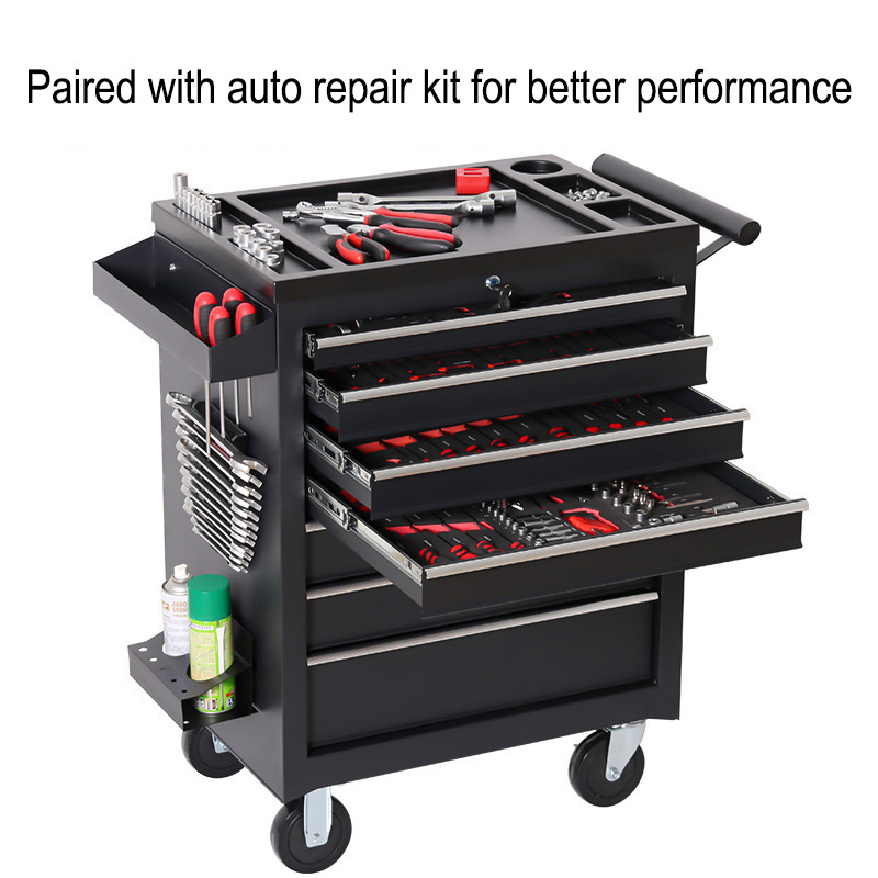 5 Drawer Storage Tool Box Trol - Tools Trolley For Workshop 评论和价格
