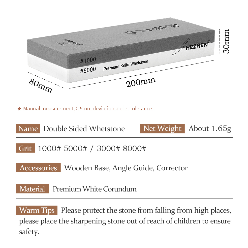 HEZHEN Kitchen Knife Diamond S - Sharpening Stone Whetstone 评论和价格