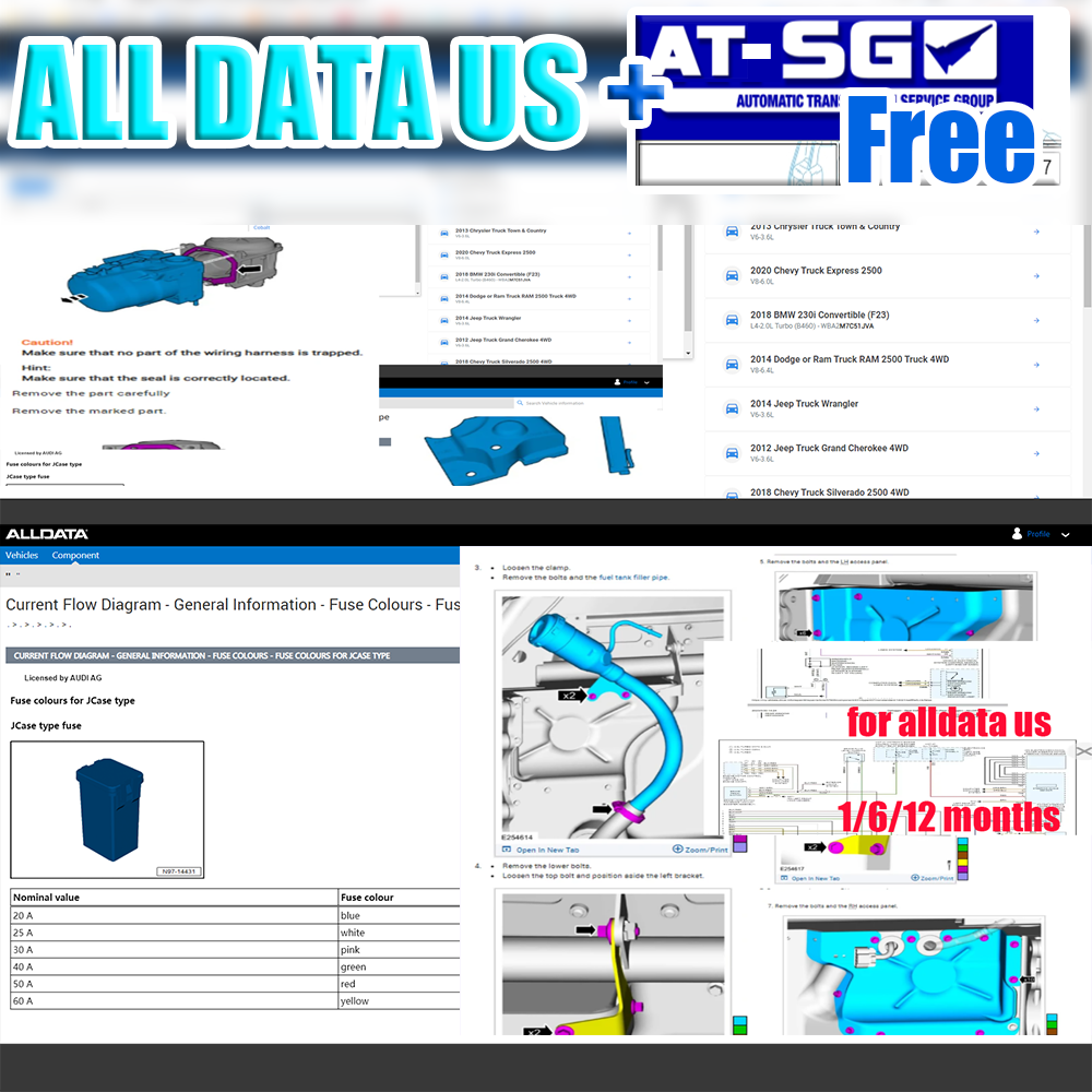 Alldata US Full Version Online - Tools At Workshop 评论和价格