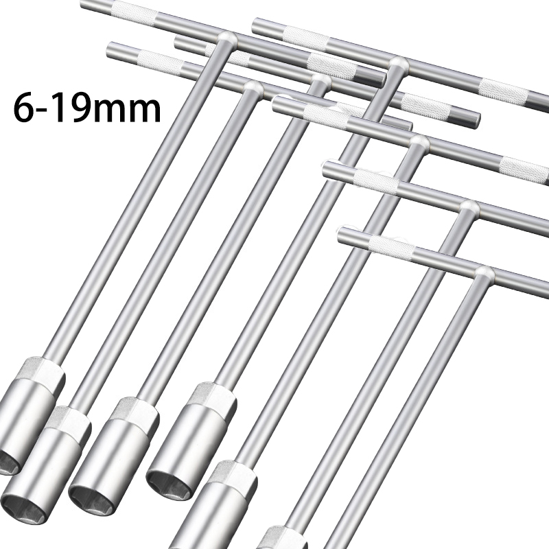 6-19mm T-Style Socket Wrench,  - Hand Tools Maintenance Workshop 评论和价格